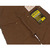 IRON HEART 806 BROWN DUCK DOUBLE KNEE OVERALL IH-806画像