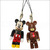 Disney x MEDICOM TOY UniBEARsity ミッキー&モカ BEARBRICK MULTI画像