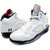 NIKE AIR JORDAN 5 RETRO "Olympic" wht/v.red-m.nvy 136027-103画像