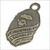 A BATHING APE APE FACE キーホルダー SILVER画像
