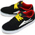 LAKAI MANCHESTER SELECT BLACK/YELLOW SUEDE画像