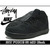 NIKE &times; STUSSY SKY FORCE 88 MID Black 454452-001画像