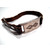 JACK WALKER SQUARE SILVER & LEATHER BLACELET two diamond画像