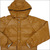 A BATHING APE LEATHER CLASSIC ダウンジャケット BROWN画像