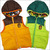 A BATHING APE BAPE KIDS MILO BANANA POOL REVERSIBLEダウンベスト画像