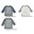 html Goofy Graff 3/4 Raglan T343画像