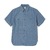 Buzz Rickson's Lot No. BR35856 / BLUE CHAMBRAY WORK SHIRT (SHORT SLEEVE)画像