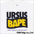 URSUS BAPE BANNER Tシャツ WHITE画像