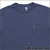 URSUS BAPE C SOLID SS TEE SHIRT NAVY画像