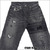 mastermind JAPAN MB2-PA02 ダメージデニムパンツ BLACK画像