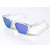OAKLEY FROGSKINS Pollshed Clear/ Violet Iridium画像