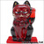 Baccarat CRYSTAL 招き猫 RED画像