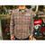 TOYS McCOY ROUTE66 CHECKED WORK SHIRT GREAT AMARICAN HIGHWAY TMS1217画像
