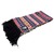 DRAKE'S #005 FAIRISLE PATCHWORK MUFFLER navy x gold mix画像