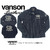 VANSON ツイル ワークシャツ チェーン刺繍モデル NVSL-305画像