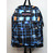 JANSPORT BLACK LABEL SUPERBREAK BLACK BLUE LUXE CHECK画像