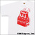 HUMAN MADE &times; COCA-COLA &times; BEAMS PACK TEE WHITE画像