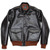 AeroLeather A-2 42-15142-P (AeroLeather Clothing Co, Beacon NY) Jerky Horsehide Seal Brown x Rust Rib画像