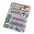 FRESCO TOWELS Bath Towel Indigo Rose Ivory 7496画像