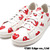 PLAY COMME des GARCONS x CONVERSE Heart Print Pro Leather Low WHITE画像