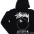 mastermind JAPAN x STUSSY EIGHT BALL PULLOVER HOODIE BLACK画像