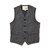 SUGAR CANE Lot No. SC12795 / 9oz. BLACK COVERT WORK VEST画像