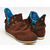 Onitsuka Tiger MONTE BOOTS DARK BROWN / TURQUOISE TH1S0L-2838画像