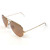 RayBan RB3025 001/3E AVIATOR LARGE METAL ARISTA PINK GOLD GRADIENT MIRROR画像