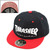THRASHER SNAP BACK BB CAP ブラック/レッド 14TH-C15画像