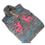 CANADIAN SWEATER CASHMERE DEER ZIP UP VEST grey画像