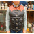 RAINBOW COUNTRY LEATHER DOWN VEST COWHIDE&times;HORSEHIDE BLACK RCL-10037HC画像