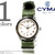 CYMA ROYAL ARMY ナイロンベルトオリジナルモデルミリタリーウォッチ CREAM/OLV 19450-C画像