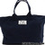 TRIPLE ACE CLUB LOGO TOTE BAG L NAVY画像