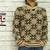 RRL ショールカラー 雪柄 ハンドニット セーター画像