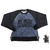 BLACK APPLE ACID WASH CREW SWEAT画像