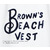 Brown's BEACH JACKET "BROWN'S BEACH VEST" Tシャツ BBJ3-003画像