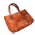 Coronado Leather #HD22 AMERICANA TOTE BAG tan画像