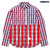 atmos PLAID SPLIT SHIRT RED ATS-NA-0002画像