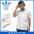adidas Zip S/S Shirt Beige Originals F81870画像