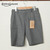Kaptain Sunshine WASH'N TRAVEL Bermuda Shorts Gray Wool画像