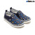 CROCS DECO ATMOS STAR PRINT SNEAKER GS NAVY/WHITE 15786-462画像