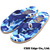 A BATHING APE ISLAND SLIPPER ABC THONG BLUE 1A23-191-927画像
