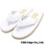BARNEYS NEWYORK x ISLAND SLIPPER スタッズ トングサンダル WHITE/WHITE画像