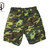 CORONA #CP79 FATIGUE SHORTS leaf camo poplin画像