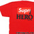 Supreme × ANTIHERO Pocket Logo Tee RED画像