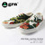 grn 総柄プリペラスニーカー NATURAL GG414026N-NTRL画像