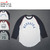 mayo SPRUCE プリント 7分袖 ベースボールTシャツ画像