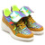 NIKE WMNS LUNAR TIEMPO SKY HI PRM QS BRONZE/DARK CITRON-HYPER PUNCH 667616-700画像