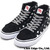 STUSSY × VANS OG SK8-Hi LX Black/8 Ball/White(BlackxBlack)画像