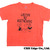WTAPS x PEANUTS KIDS SIZE DESIGN S/S 14 TEE.COTTON ORANGE画像